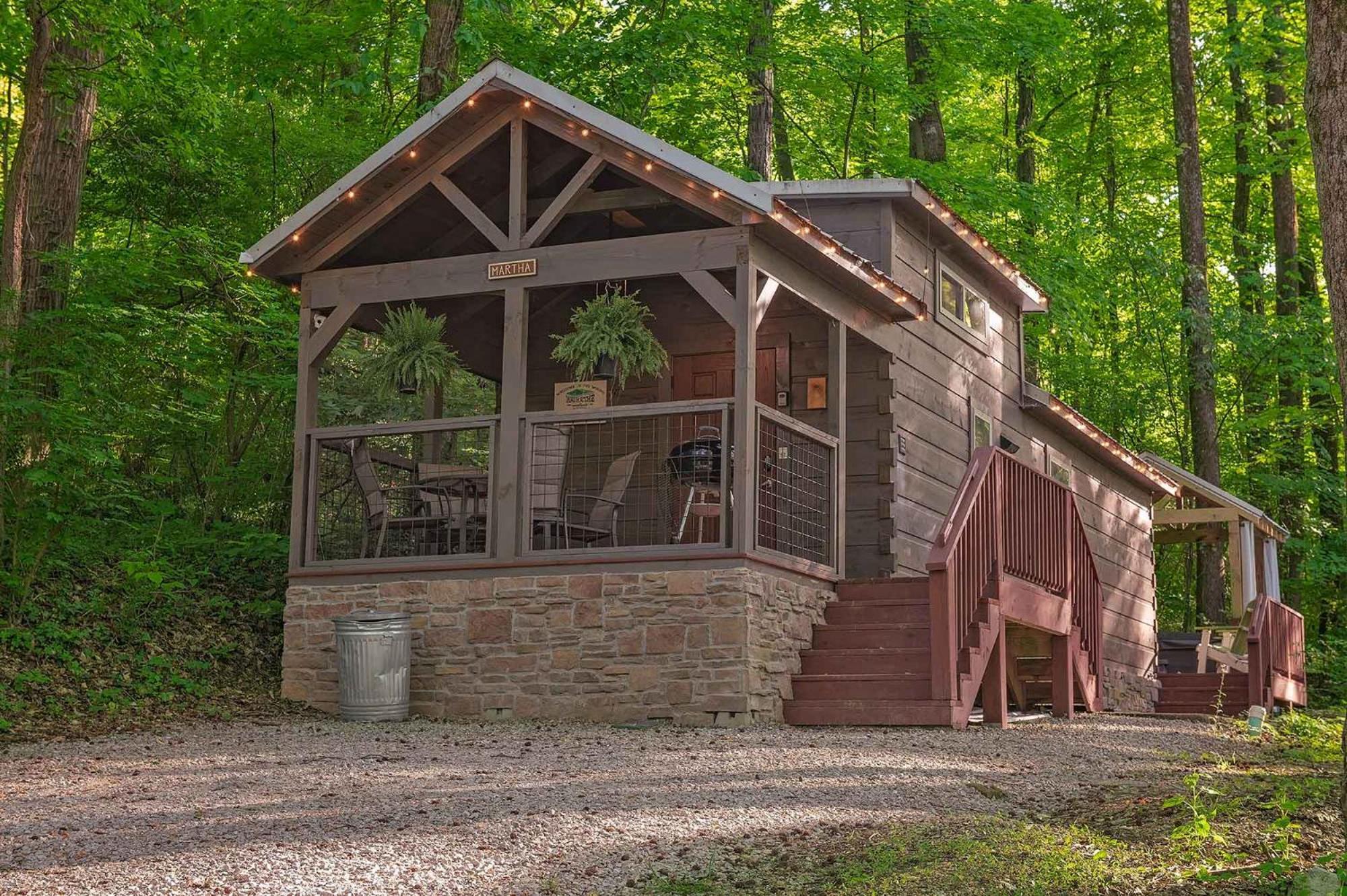 Martha Cabin Tiny Cabin By Downtown Чаттануга Экстерьер фото